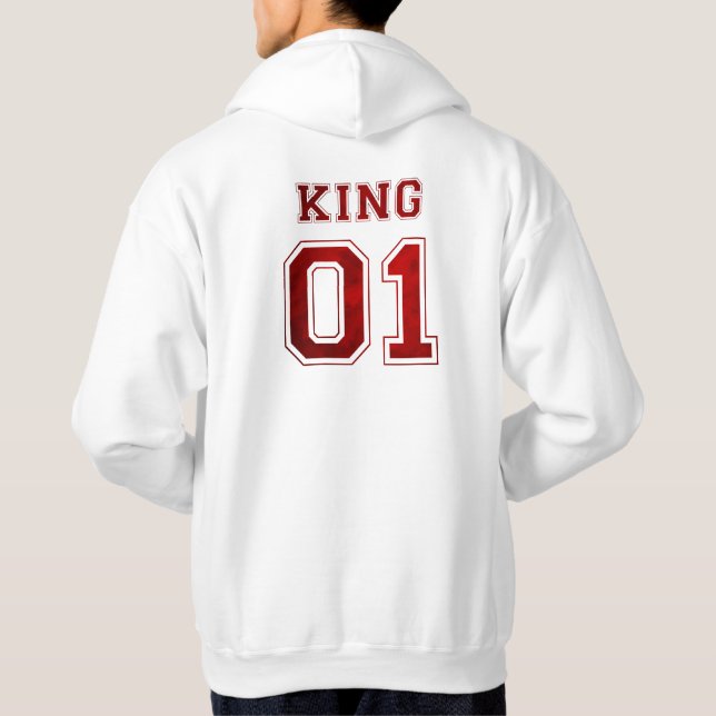Kung och drottning 01 hoodie (Baksida)