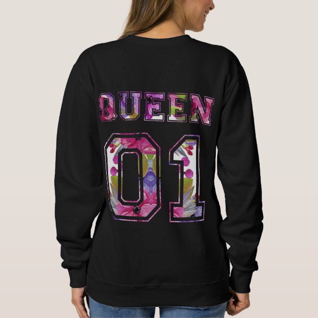 Kung och drottning 01 t shirt (Baksida)