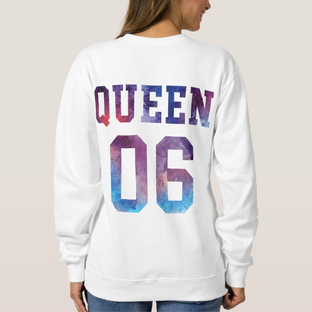 Kung och drottning 01 t shirt (Baksida)