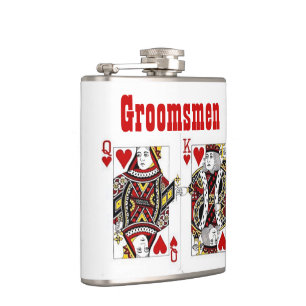 Kung och drottning av Hearts Flask-Marskalkarnas g Fickplunta