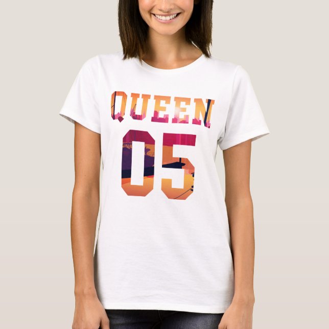 Kung och drottning sedan 2005 t shirt (Framsida)