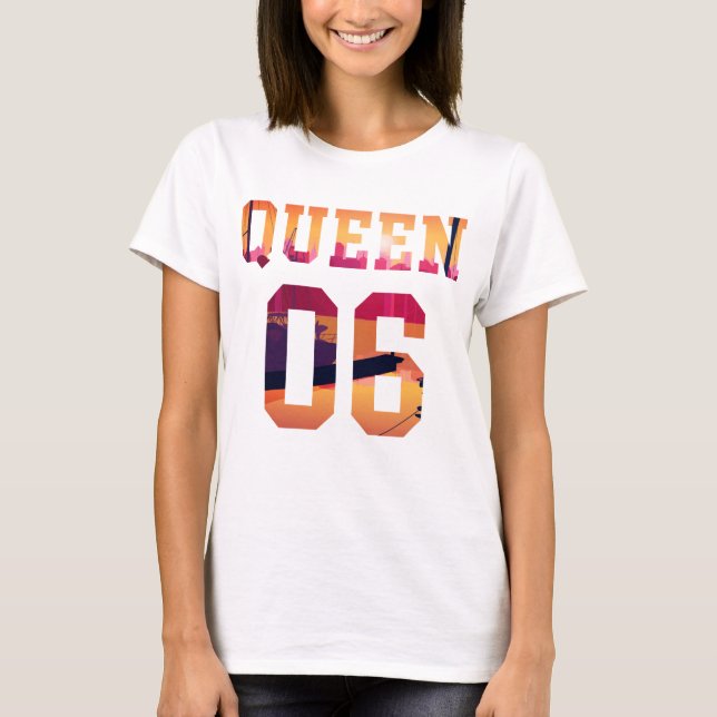 Kung och drottning sedan 2006 t shirt (Framsida)