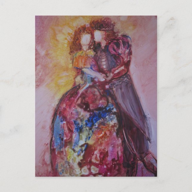 "Kung och I"-vykort Vykort (Framsida)