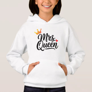 Kung och Queen Couple Hoodie | Matchande utfall T Shirt