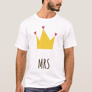 Kung och Queen Couple T Shirt
