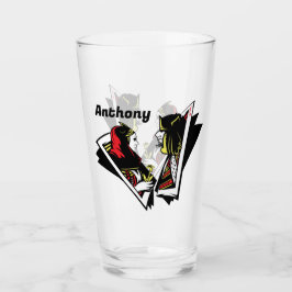 Kung och Queen Glaskopp