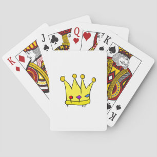 Kung och Queen Krona Casinokort