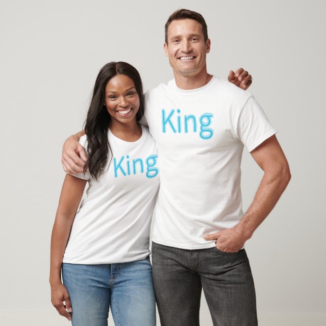 Kung och Queen T Shirt (Unisex)