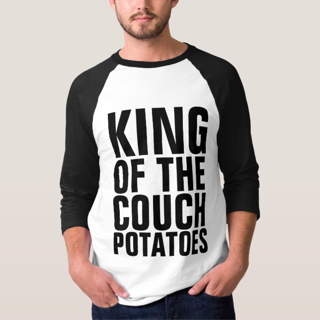 KUNG OM COUCK POTATOES, PAPPA T-Shirts (Framsida)
