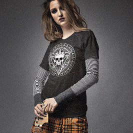 Kung om det döda: Mörk Royalet Vampire Sigil T-Shi T Shirt