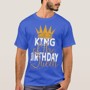 Kung om födelsedagen drottning Wives Bday Party T Shirt
