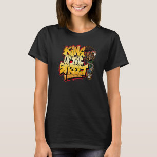 Kung om gaturapportören Rap Musik Hip hop T Shirt