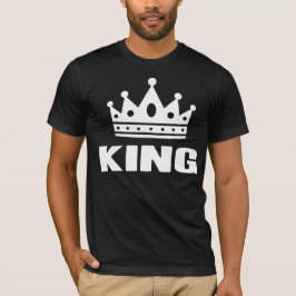 Kung One Färg Krona T-shirt