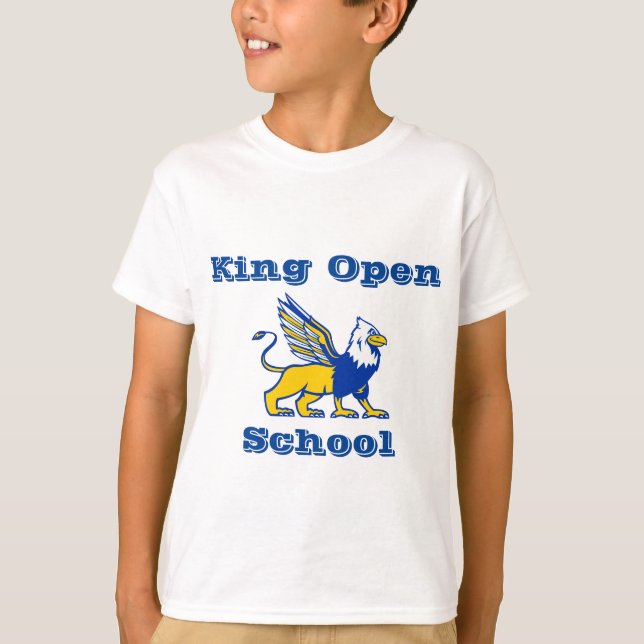 Kung Open ROARS T-Shirt - Kids (Framsida)