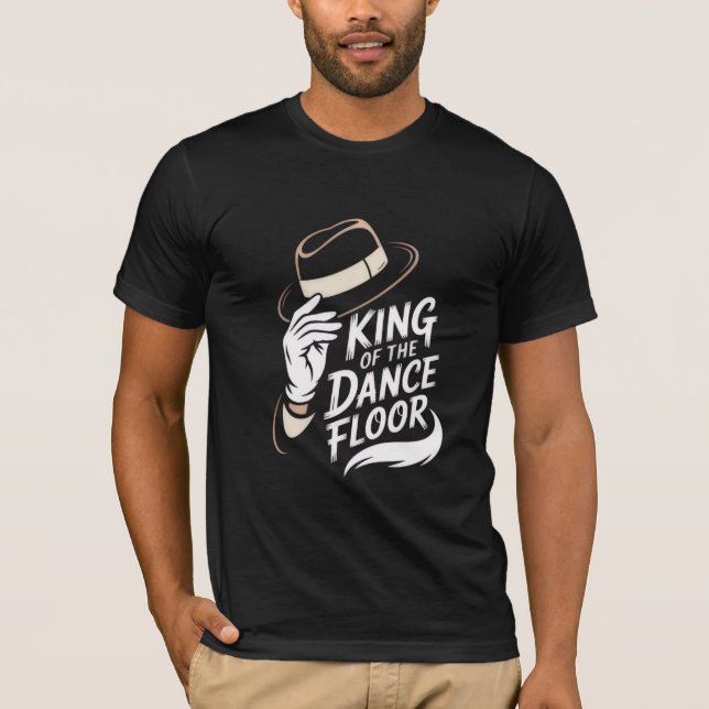 Kung på dansgolvet t shirt (Framsida)