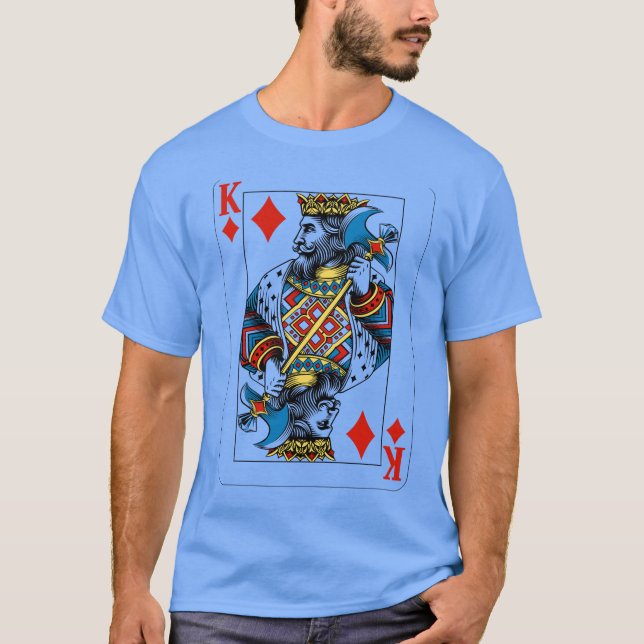 Kung på diamantmålarna t shirt (Framsida)