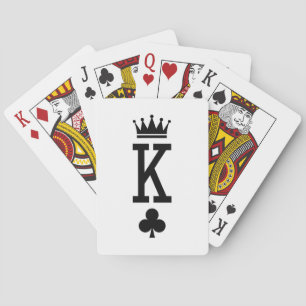 Kung på kort casinokort
