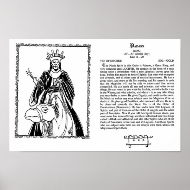 Kung Paimon Poster (Framsidan)