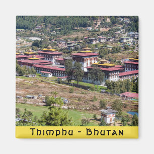 Kung palace in Thimphu - Bhutan Magnet