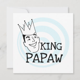 Kung Papaw T-shirts och presenter
