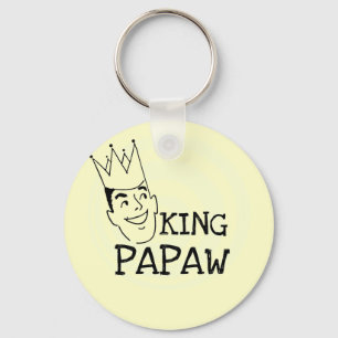 Kung Papaw T-shirts och presenter Nyckelring