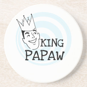 Kung Papaw T-shirts och presenter Underlägg Sandsten