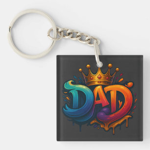 Kung Pappa Krona Graffiti krökt med Kärlek & Pride