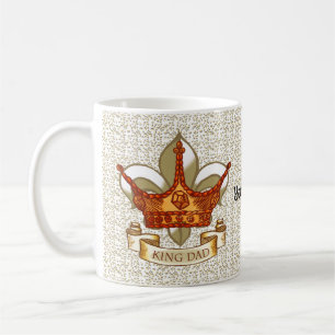 Kung Pappa Royal Krona Kaffemugg