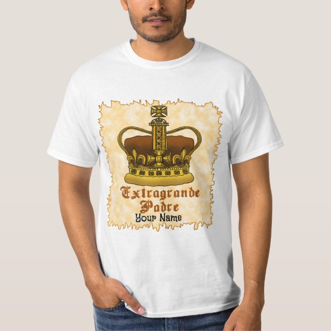 Kung Pappa T Shirt (Framsida)