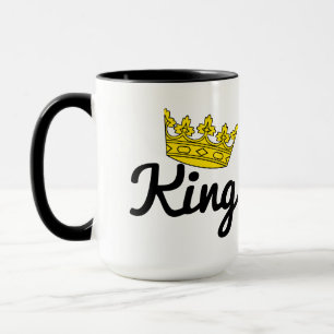 Kung par krona mugg
