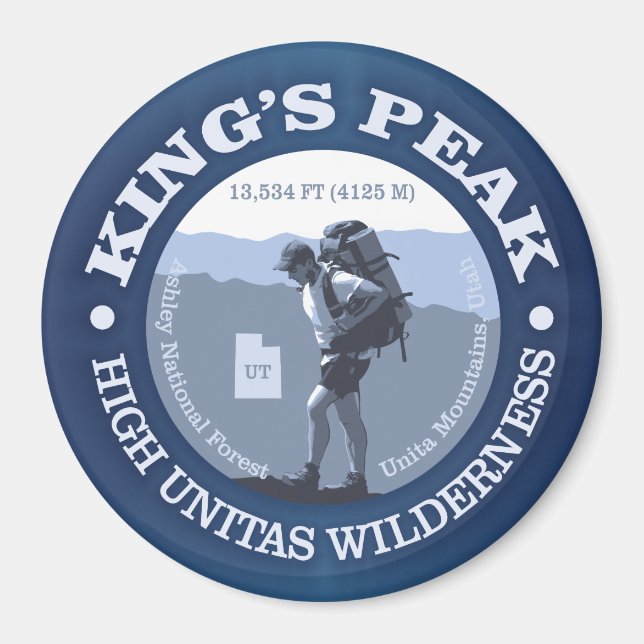 Kung Peak Magnet (Framsidan)