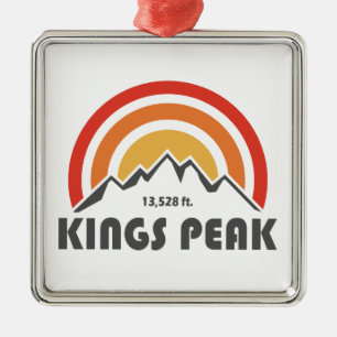 Kung Peak, Utah Julgransprydnad Metall