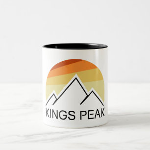 Kung Peak Utah Retro Två-Tonad Mugg