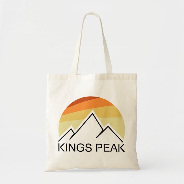 Kung Peak Utah Retro Tygkasse (Framsidan)