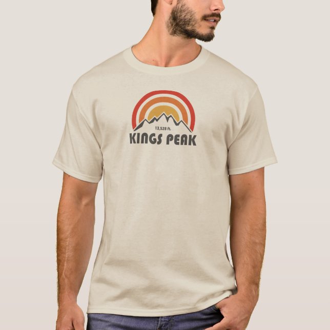 Kung Peak, Utah T Shirt (Framsida)
