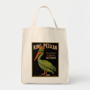 Kung Pelican Brand Lettuce Tygkasse