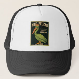 Kung Pelican Vintage Label Truckerkeps