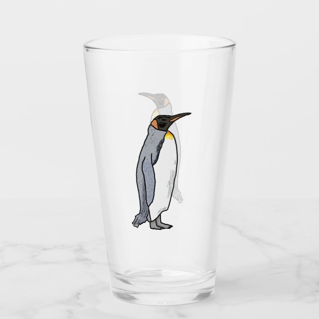 Kung Penguin Glaskopp (Framsida)