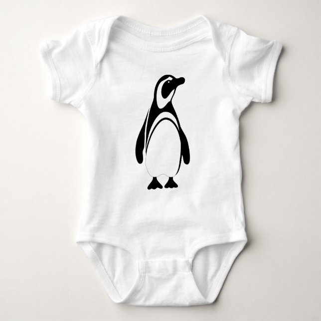Kung Penguin T Shirt (Framsida)