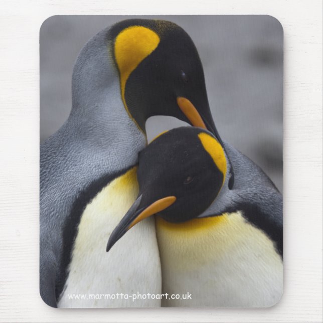 Kung Penguins i Kärlek Mousemat Musmatta (Framsidan)
