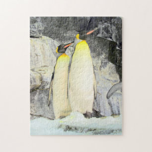 Kung Penguins Puzzle Pussel