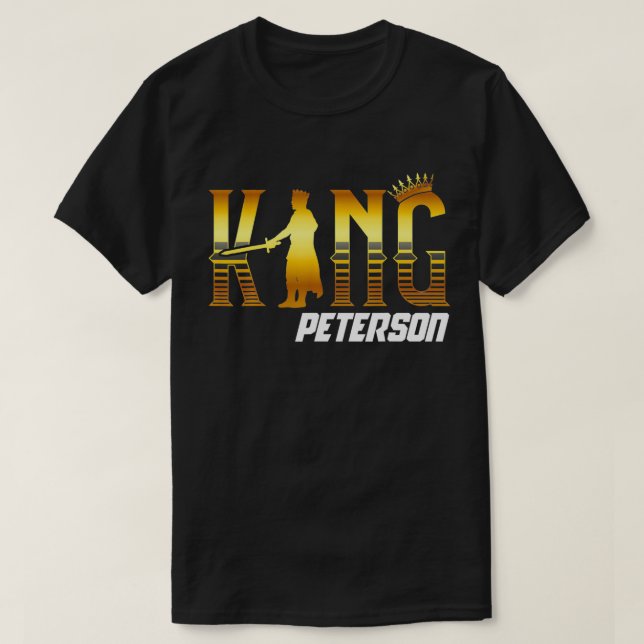 Kung Peterson Peterson T Shirt (Design framsida)