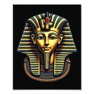Kung Pharaoh Tutankhamun Pharaoh Ancient Egyptian Fototryck