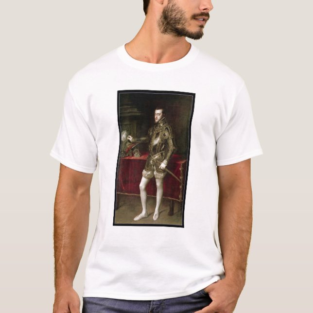 Kung Philip II 1550 T-shirt (Framsida)