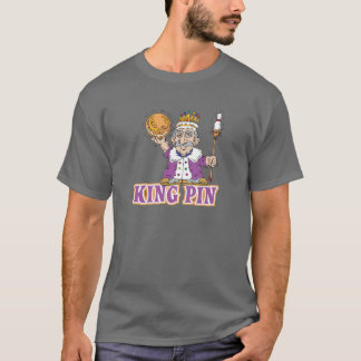kung pin bowling humor design tröja
