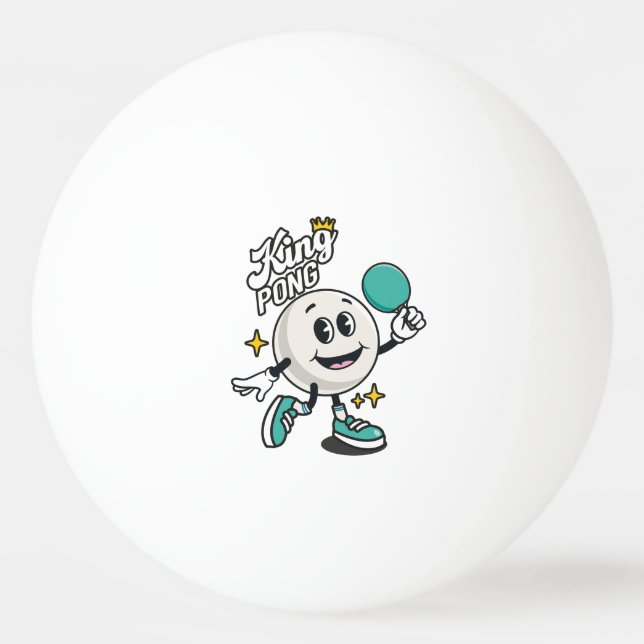 Kung Pong bord tennis boll (Framsidan)