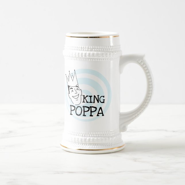 Kung Poppa T-shirts och presenter Sejdel (Höger)