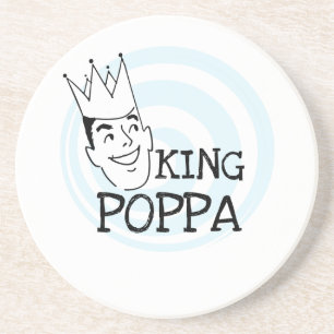 Kung Poppa T-shirts och presenter Underlägg Sandsten