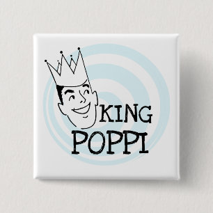 Kung Poppi T-tröjor och presenter Knapp