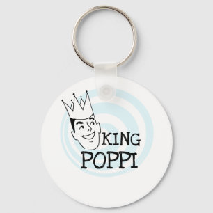 Kung Poppi T-tröjor och presenter Nyckelring